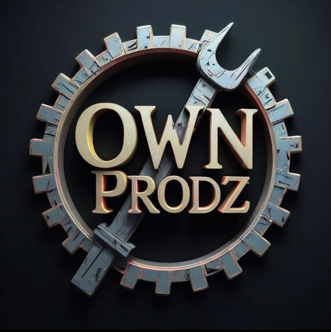 Original OWNPRODZ gear and wrench logo